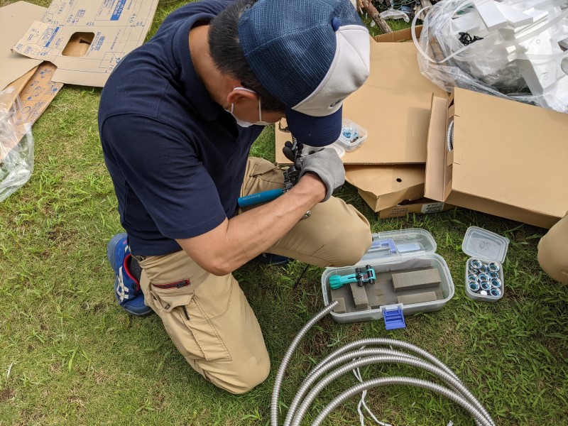 温水器からエコキュートに取替